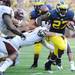 Michigan running back Derrick Green runs the ball against  Central Michigan during the second half at Michigan Stadium on Saturday, August 31, 2013. Melanie Maxwell | AnnArbor.com